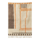 Modern brown Berber rug