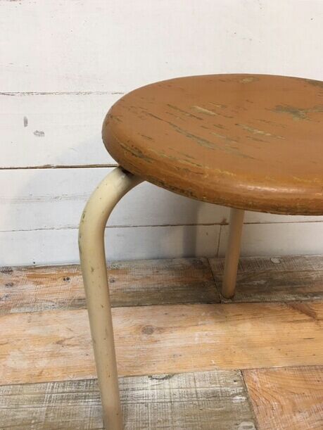 Vintage tripode stool 1960