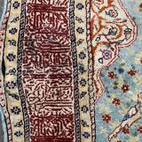 Cesareh Turkish silk vintage rug 102x152 cm