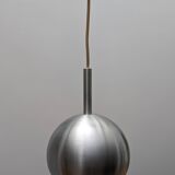 Pair of ball pendant lights from the 70s