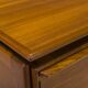 Mid-Century Teak Freestanding Desk from GV Møbler, 1970s