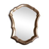 Miroir en bois doré