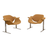 Pair of lounge chairs by Just B Meijer for Kembo 60's