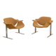 Pair of lounge chairs by Just B Meijer for Kembo 60's