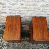 Paire de tables de nuit art deco
