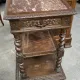 antique console shelf, in Renaissance style, made of solid wood
