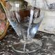 Duo de verres à eau en verre gravé