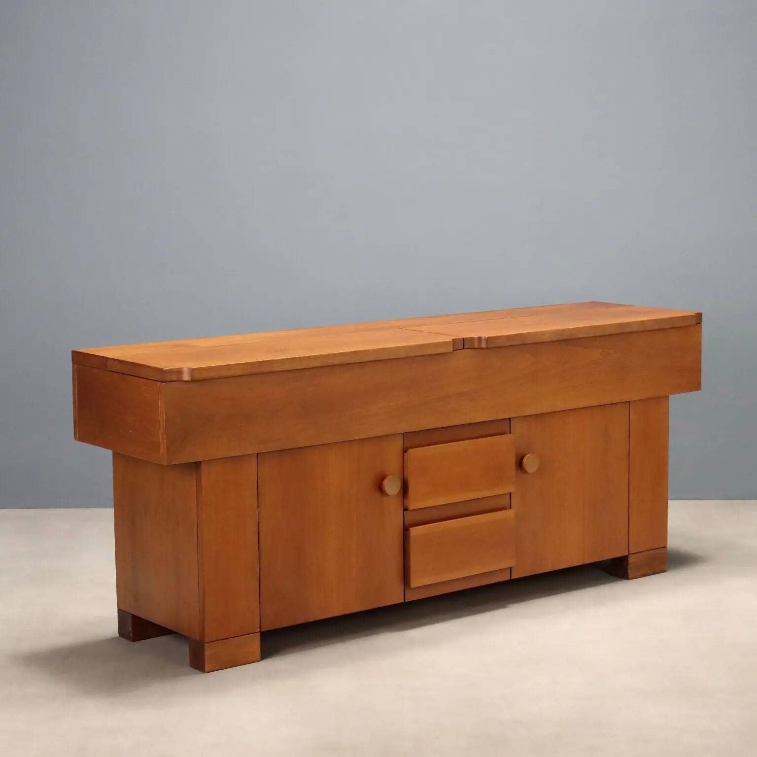 Cabinet Poltronova Torbecchia vintage design Michelucci Italie années 1960