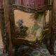 Display cabinet in Louis XV style from the late 19th century in painted wood.