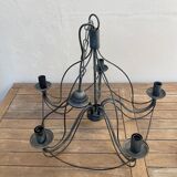 Wrought iron chandelier