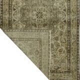 Turkish Anatolian Handmade Vintage Rug 253 cm x 151 cm