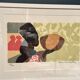 Original Swedish Color Lithograph – “Woman” by Lars Norrman – Signed