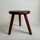 Wooden tripod stool