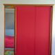 Armoire pieds compas relookée