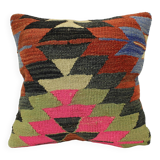 Turkish kilim cushion, 45x45 cm, kb-1395