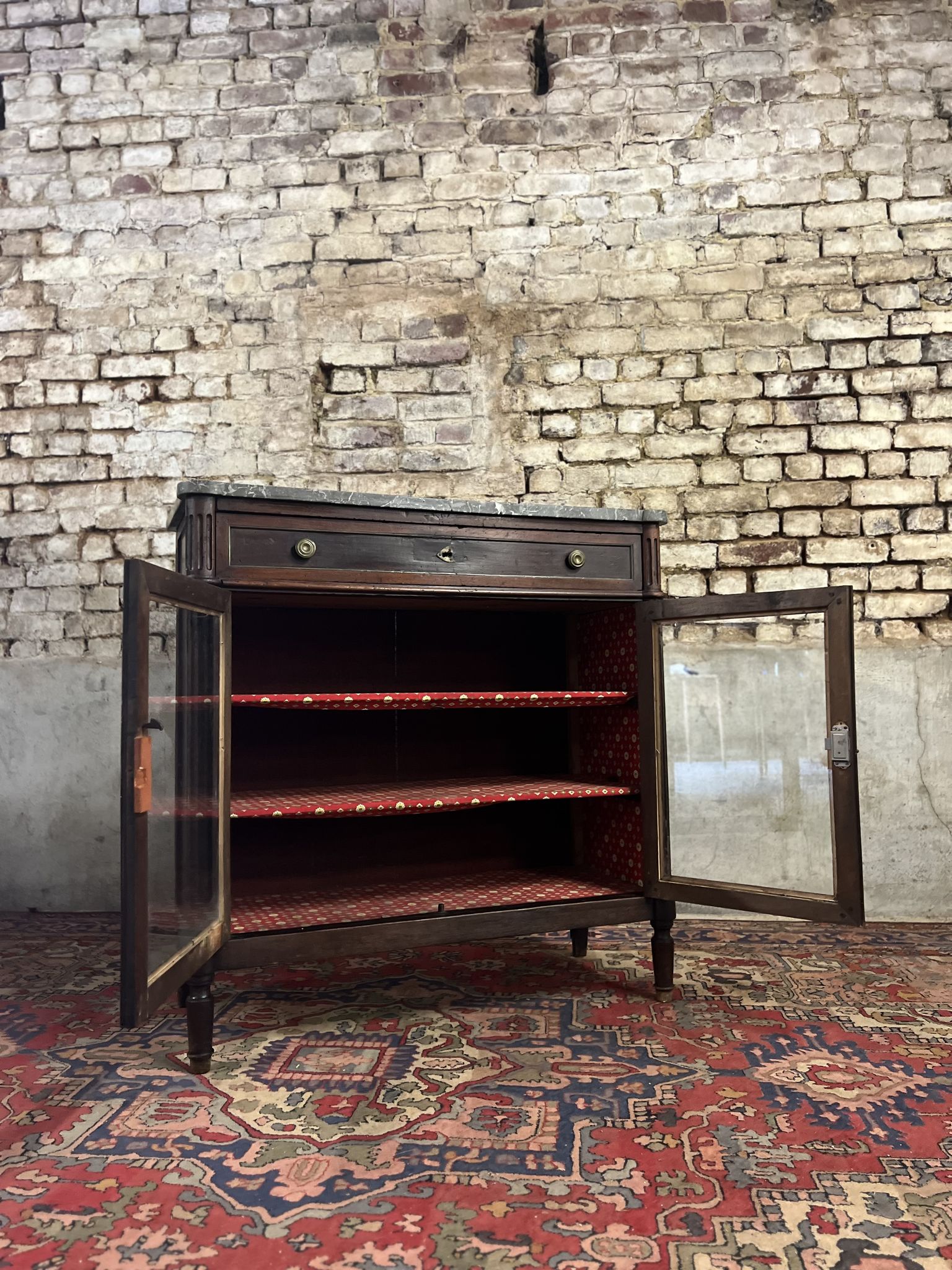 Mahogany sideboard Louis XVI XVIII century