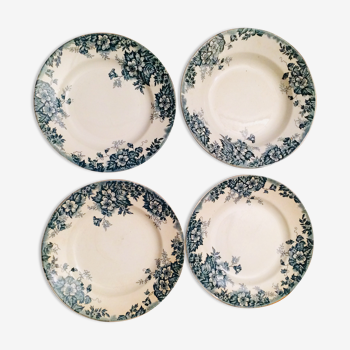 Lot of 4 Marie-Louise plates
