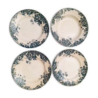 Lot of 4 Marie-Louise plates