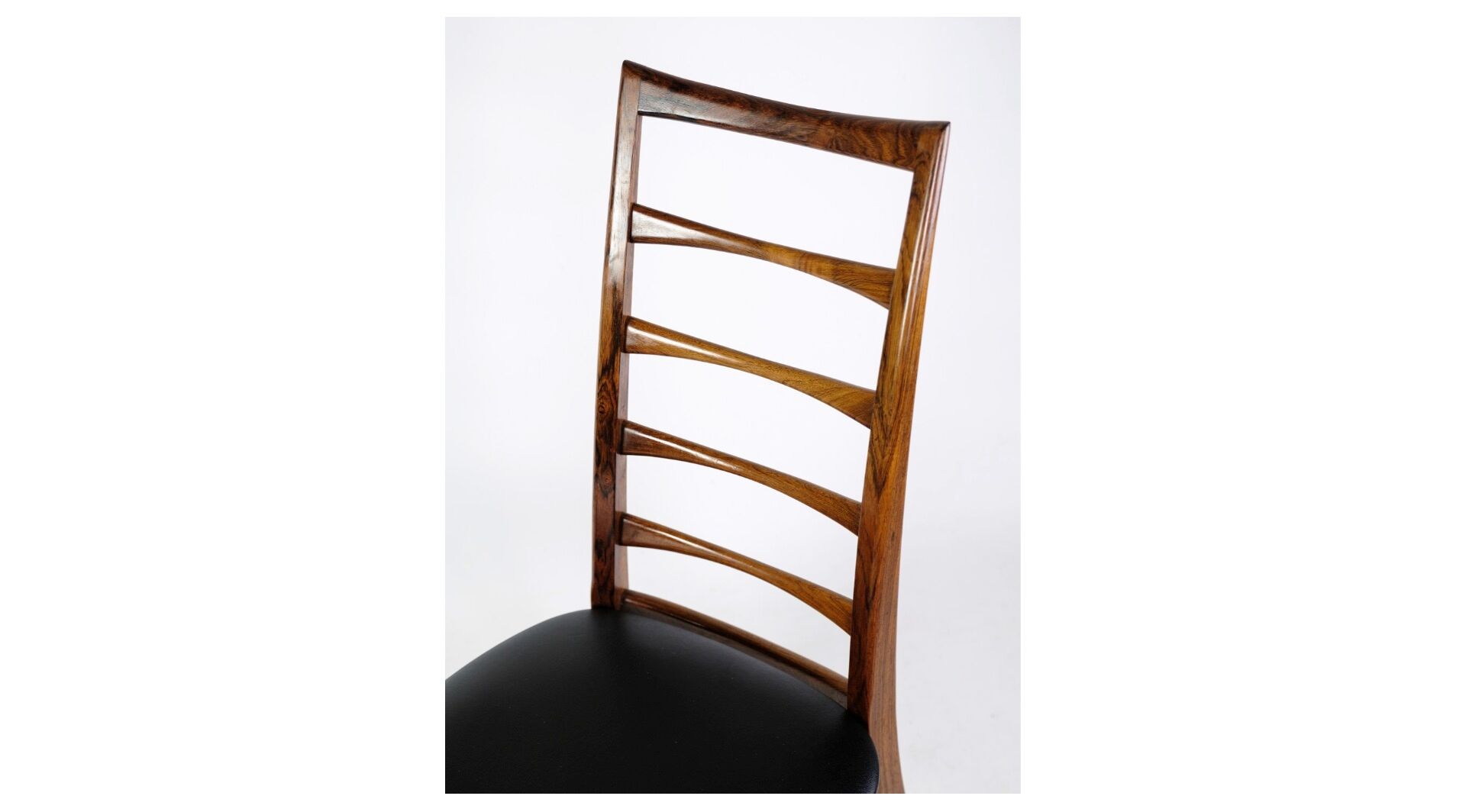 High-Backed Rosewood Chairs Designed by Niels Kofoed