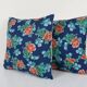 Set of 2 vintage Turkish cushion covers 51x51 cm