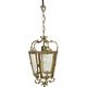 Antique Louis XV style brass lantern chandelier - Vintage