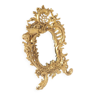 Rocaille bronze frame