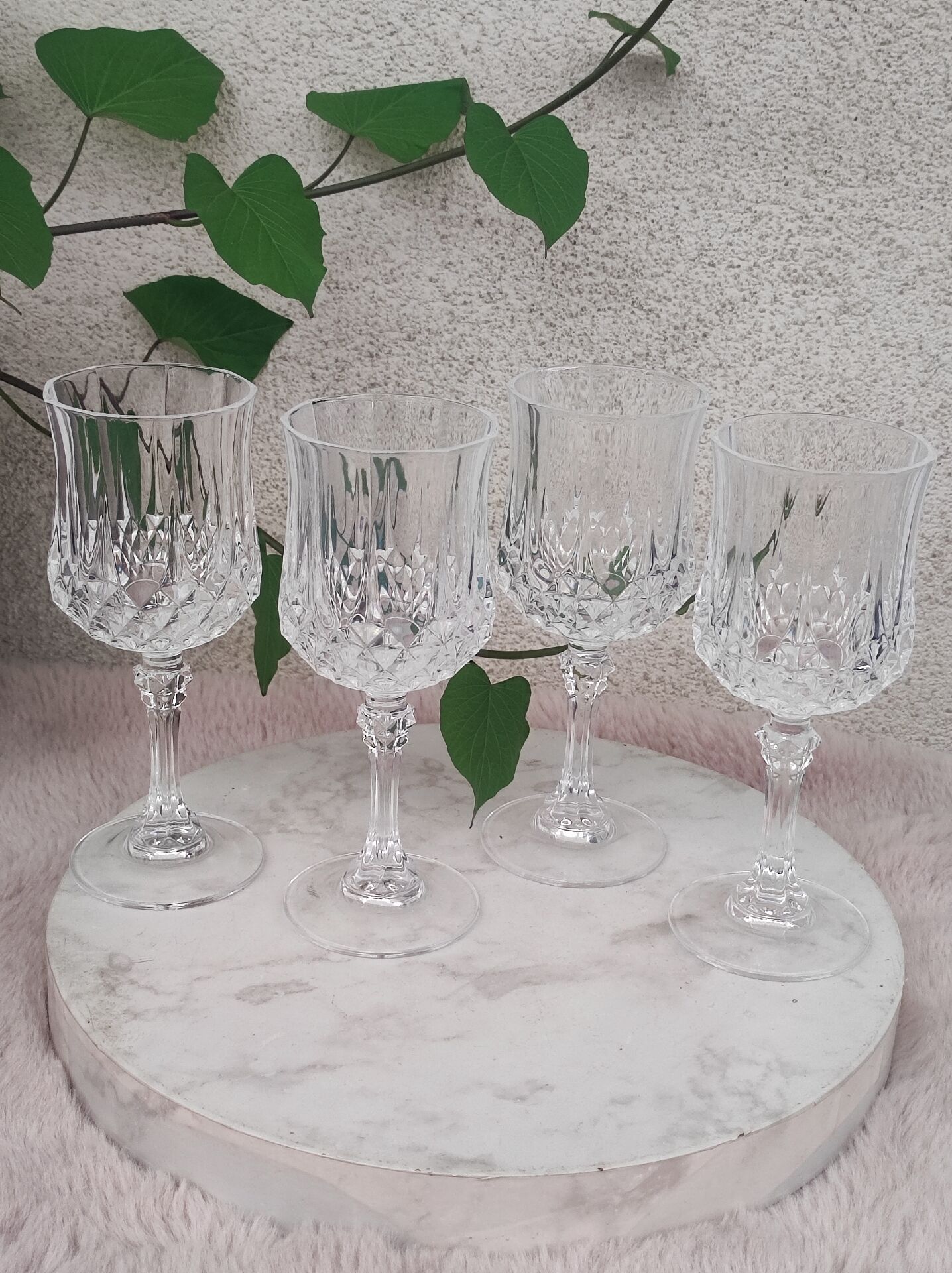 Verres a vins cristal