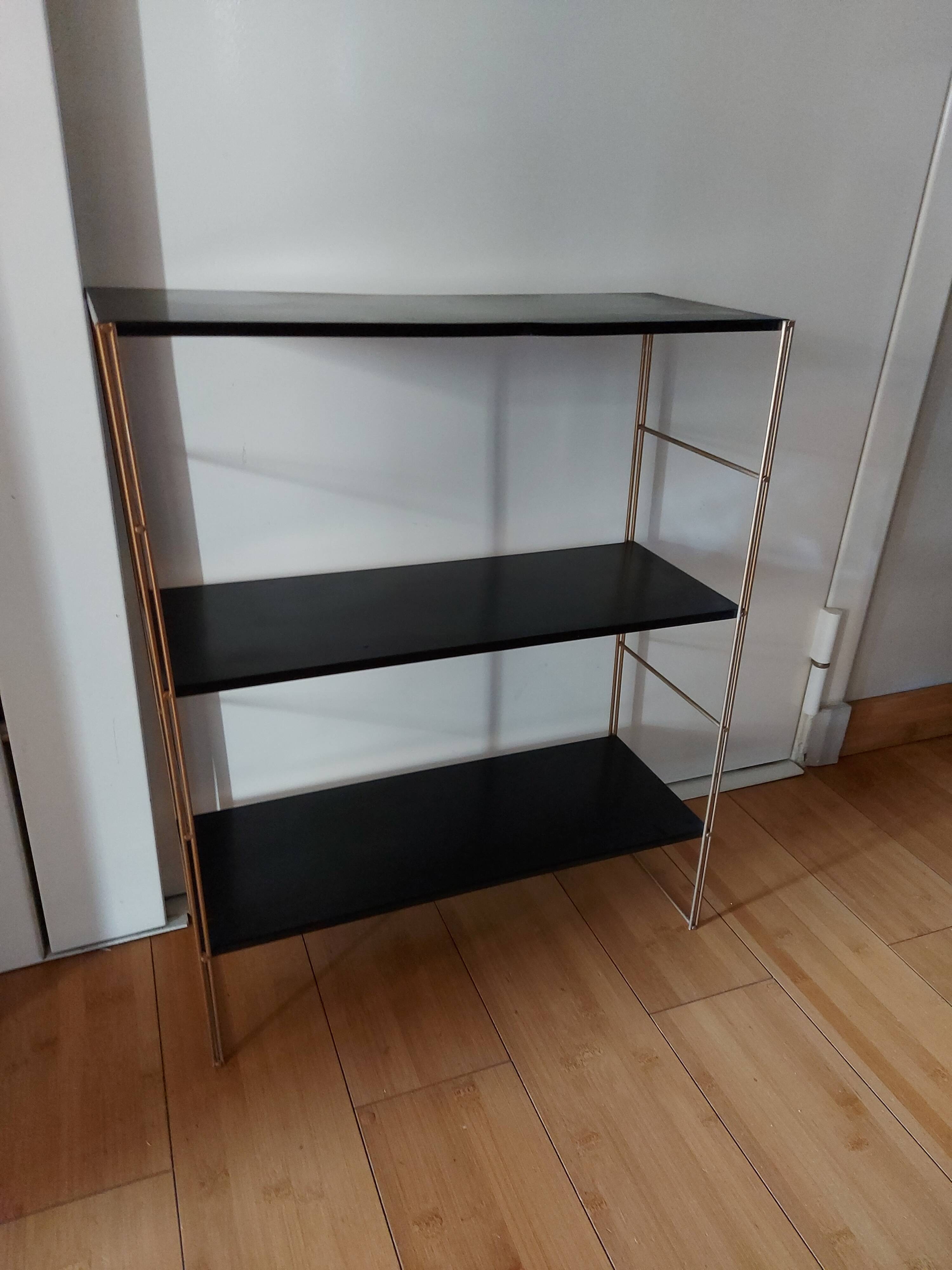 Vintage tomado, brass and metal floors