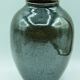 Vase enamelled speckled decoration