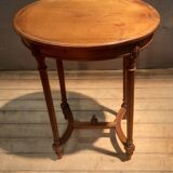 Louis XVI style oval gueridon