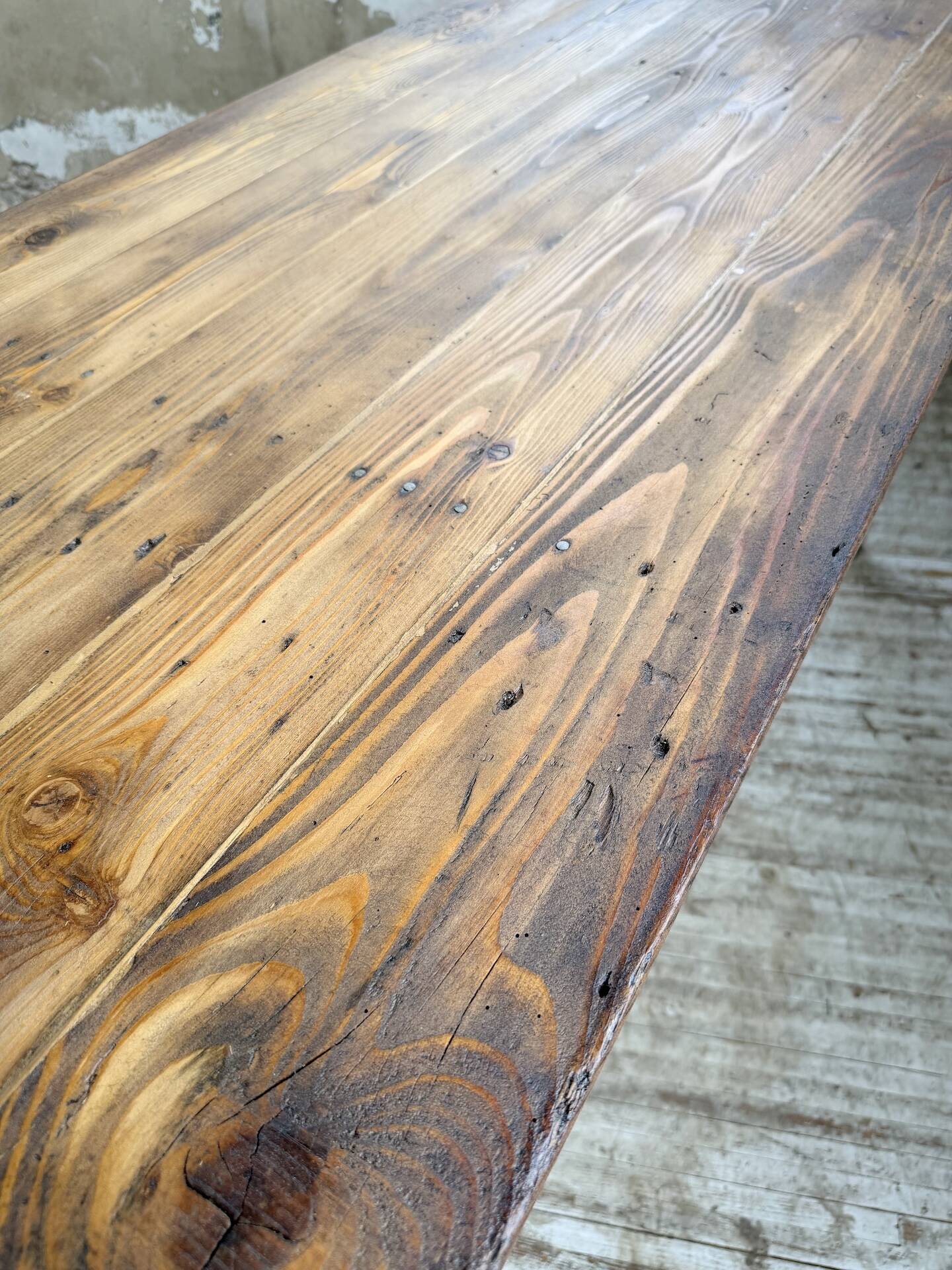 Farm table pine 1950 3m1