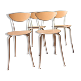4 chaises style industriel arper