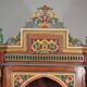 Carved wooden sideboard