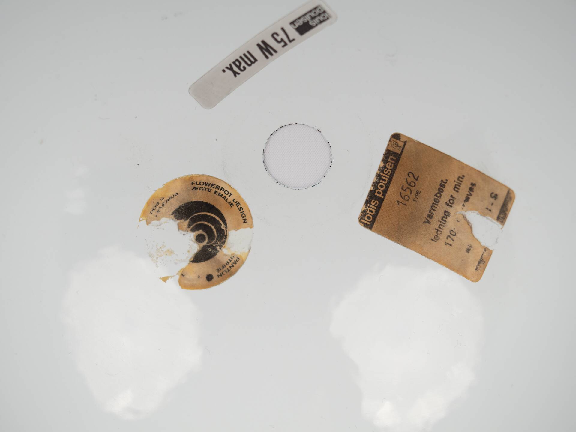 Paire de suspensions vintage danoises Floweport par Verner Panton, Louis Poulsen, 1968