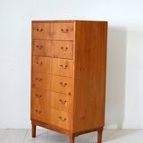 Commode scandinave en noyer