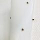 Pair of sconces MD 1950 Perspex white brass stars