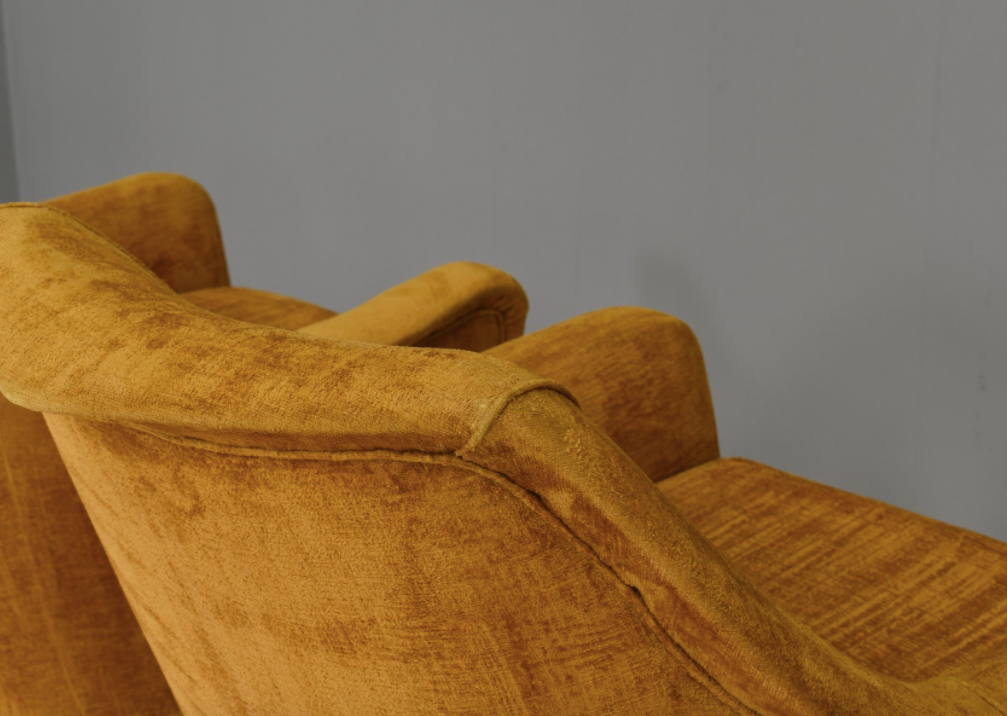 Set of 2 armchairs Italy 1950