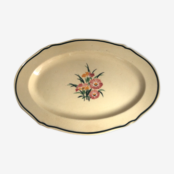 Gien Oval Plate