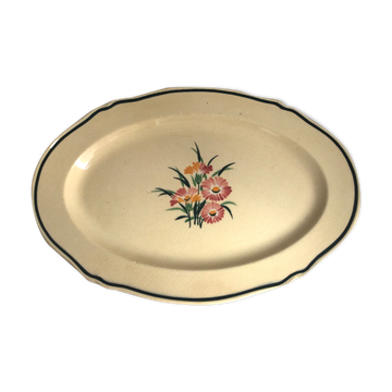 Gien Oval Plate