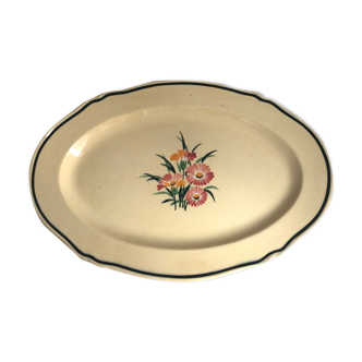 Gien Oval Plate