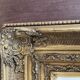 Gilded resin mirror Louis XV H47 X L42 style