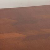 Rectangular extendable dining table from the 1950s.