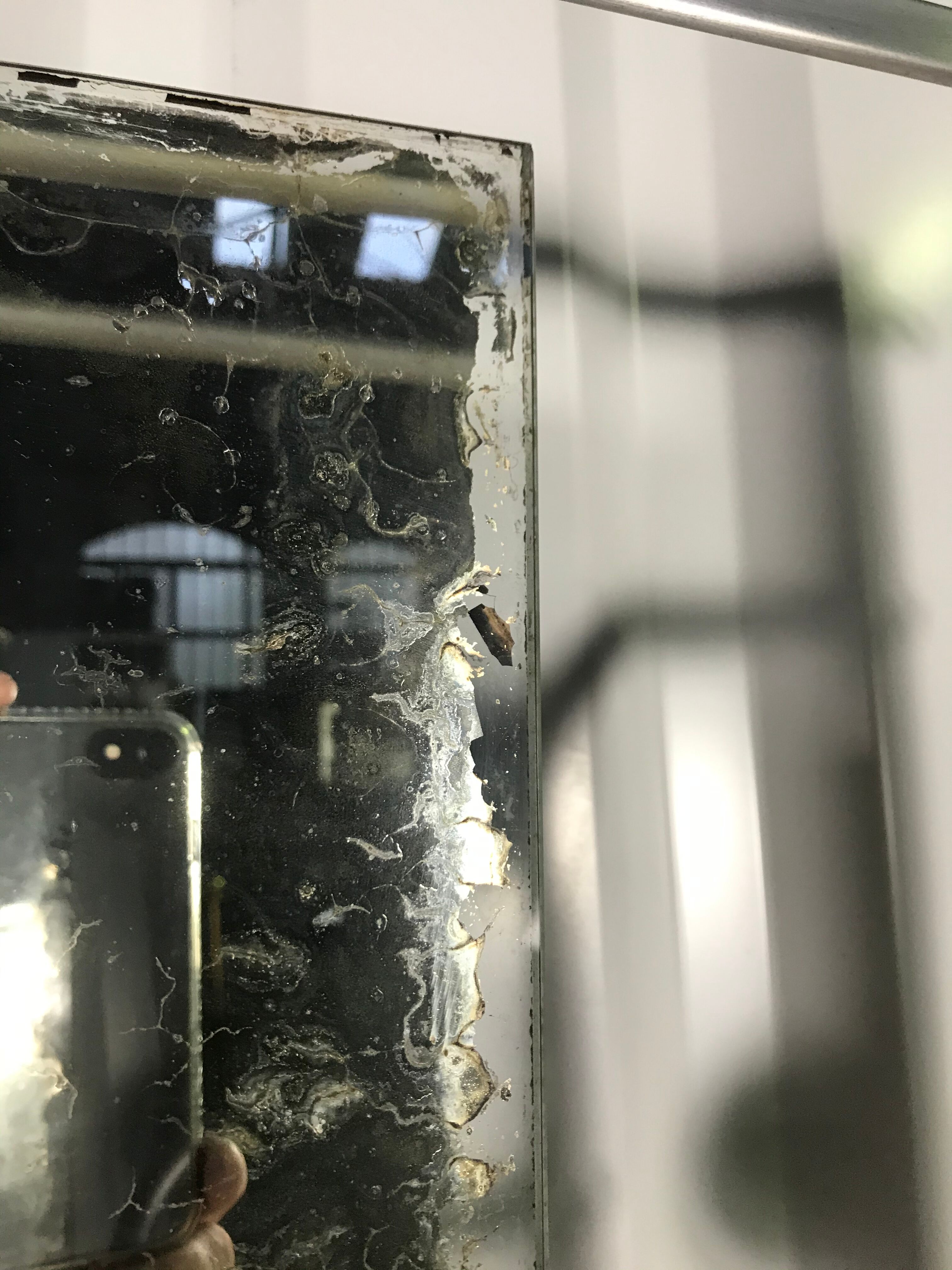 Art deco tin wardrobe