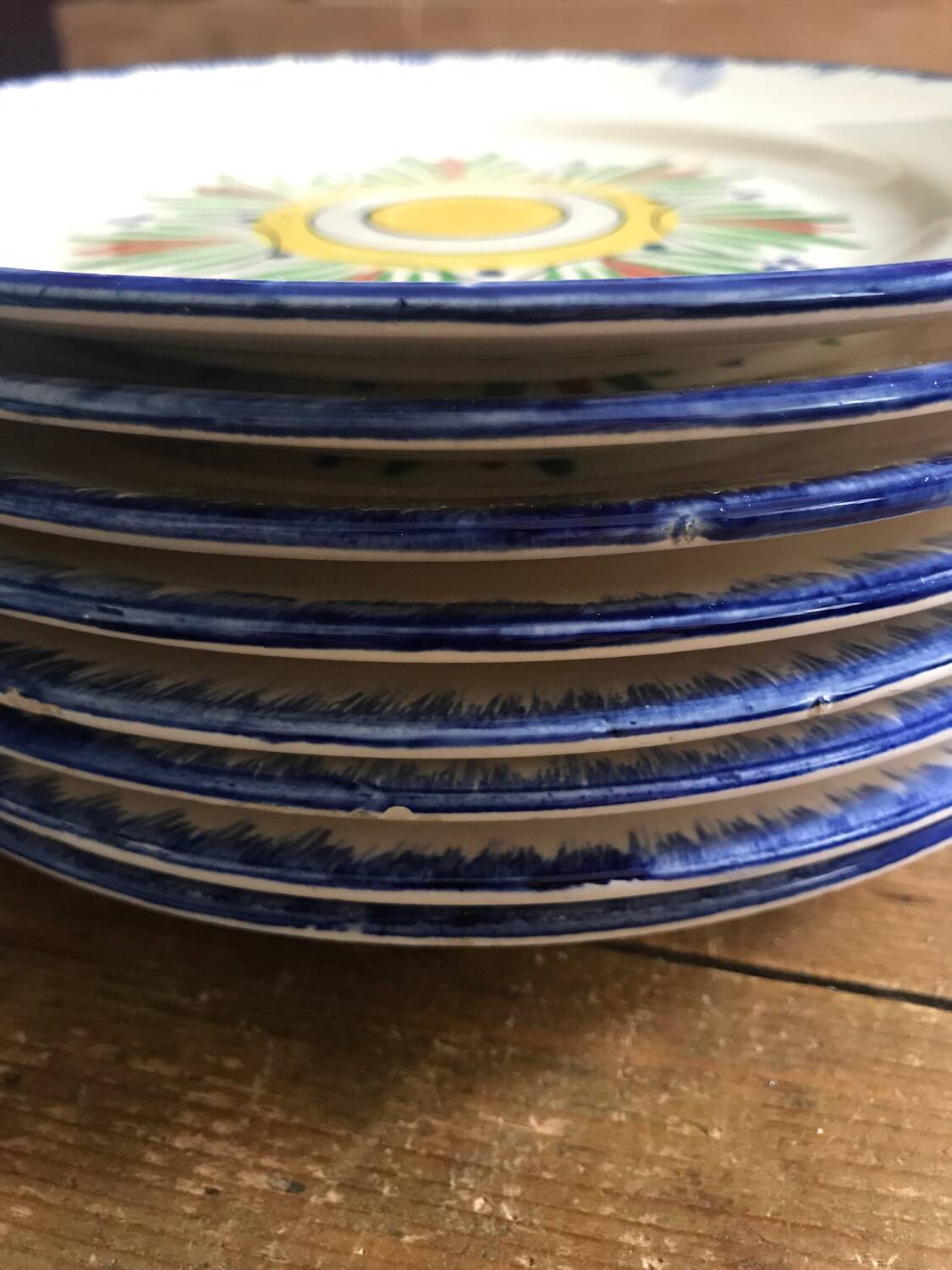 8 Longchamp Jean Marie model dinner plates