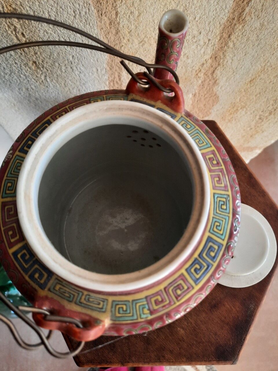 Chinese porcelain teapot