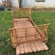 Rattan basket bed