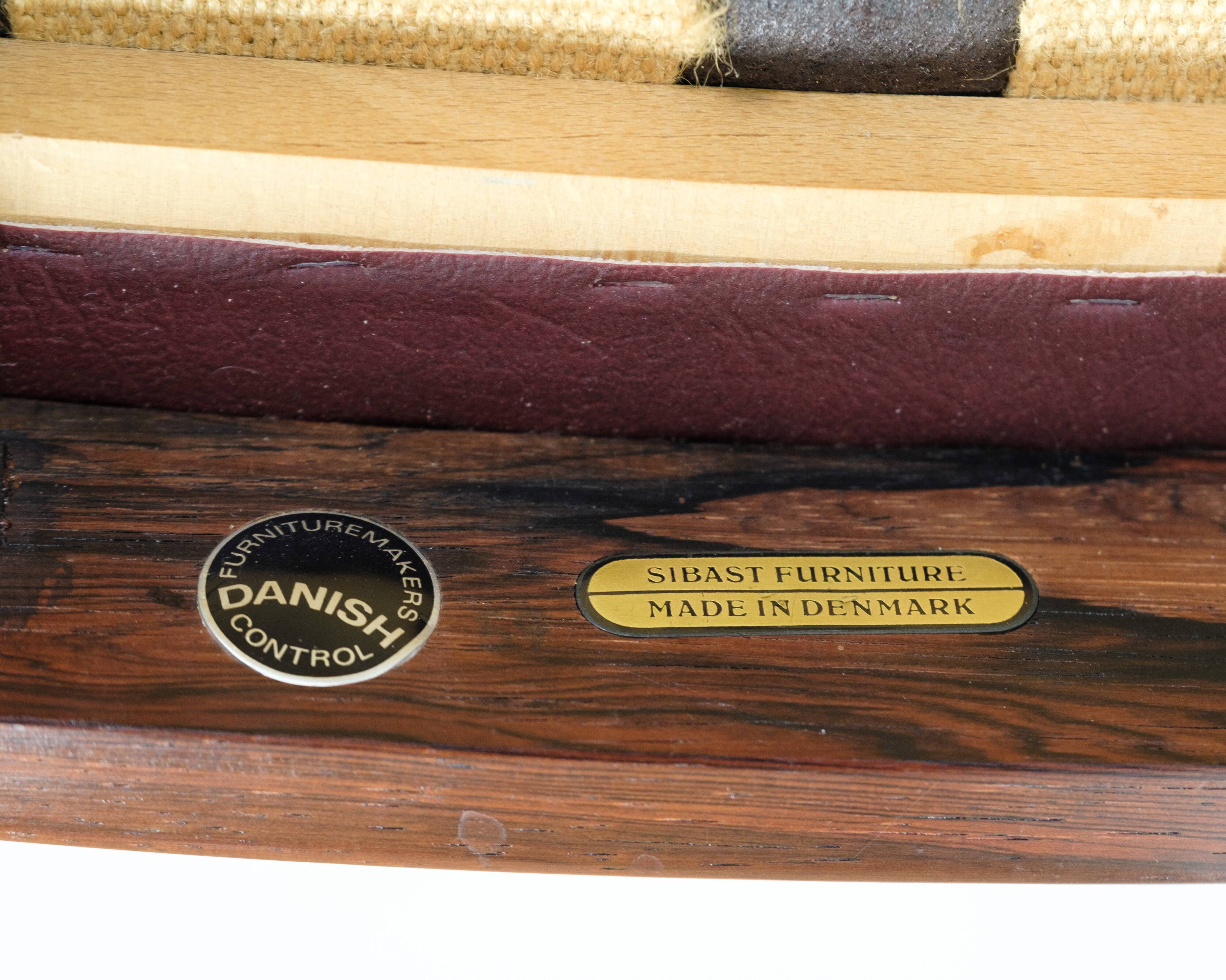 Set Of 4 Dining Chairs Model 422 Made In Rosewood By Arne Vodder From 1960s