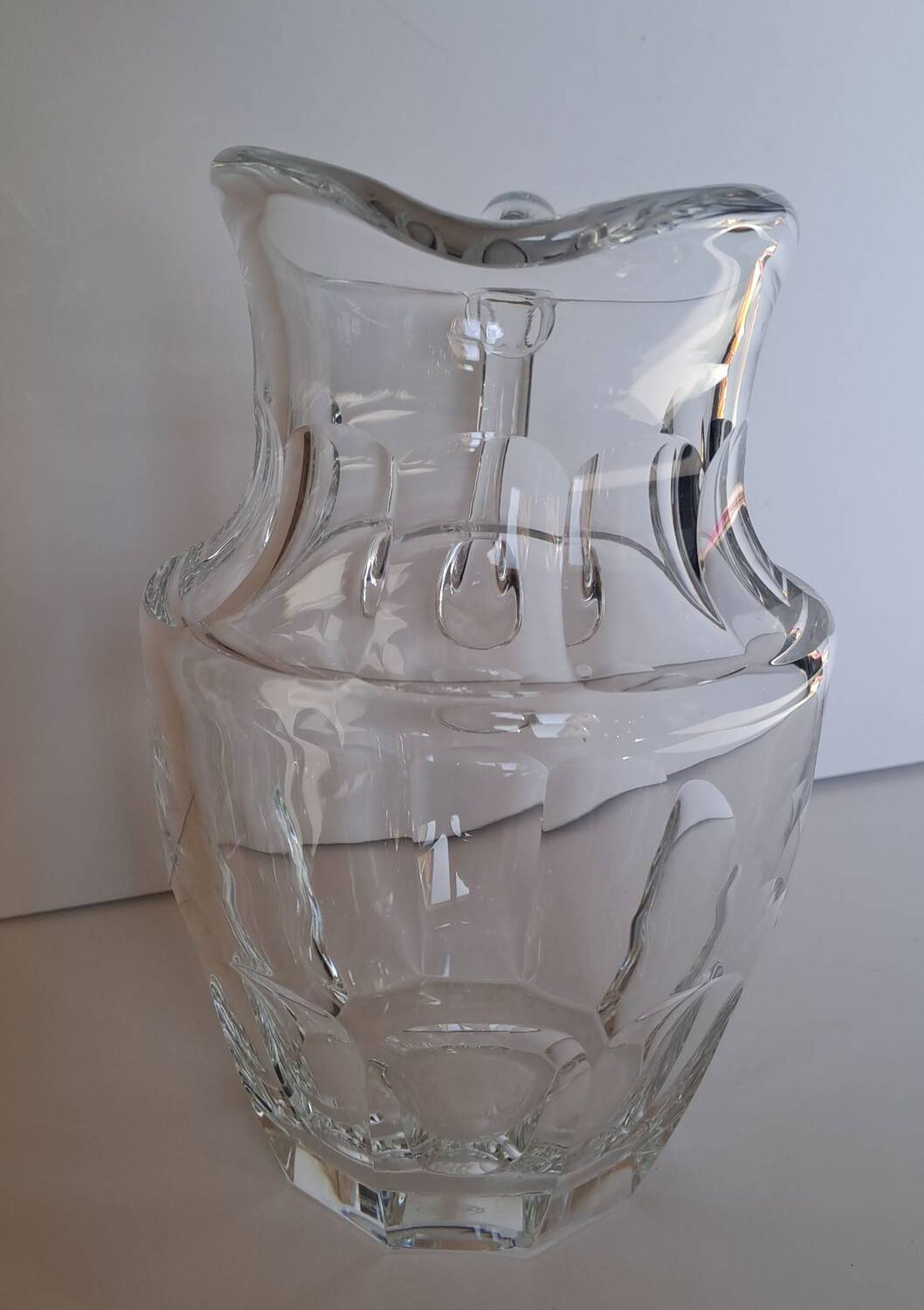 Pichet en cristal de Moser signé