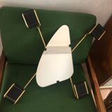 Mirror and wall coat rack  vintage 50s