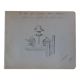 Dessin a l'encre de chine circa 1910